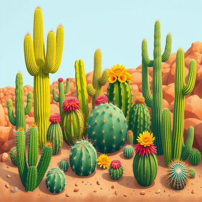 Types of cactus