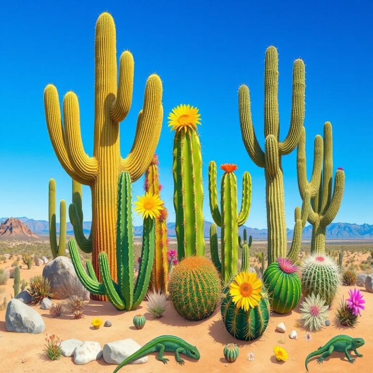 Types of cactus plants